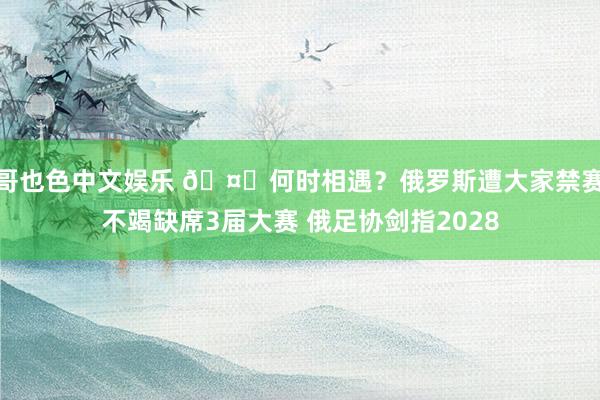 哥也色中文娱乐 🤔何时相遇？俄罗斯遭大家禁赛不竭缺席3届大赛 俄足协剑指2028